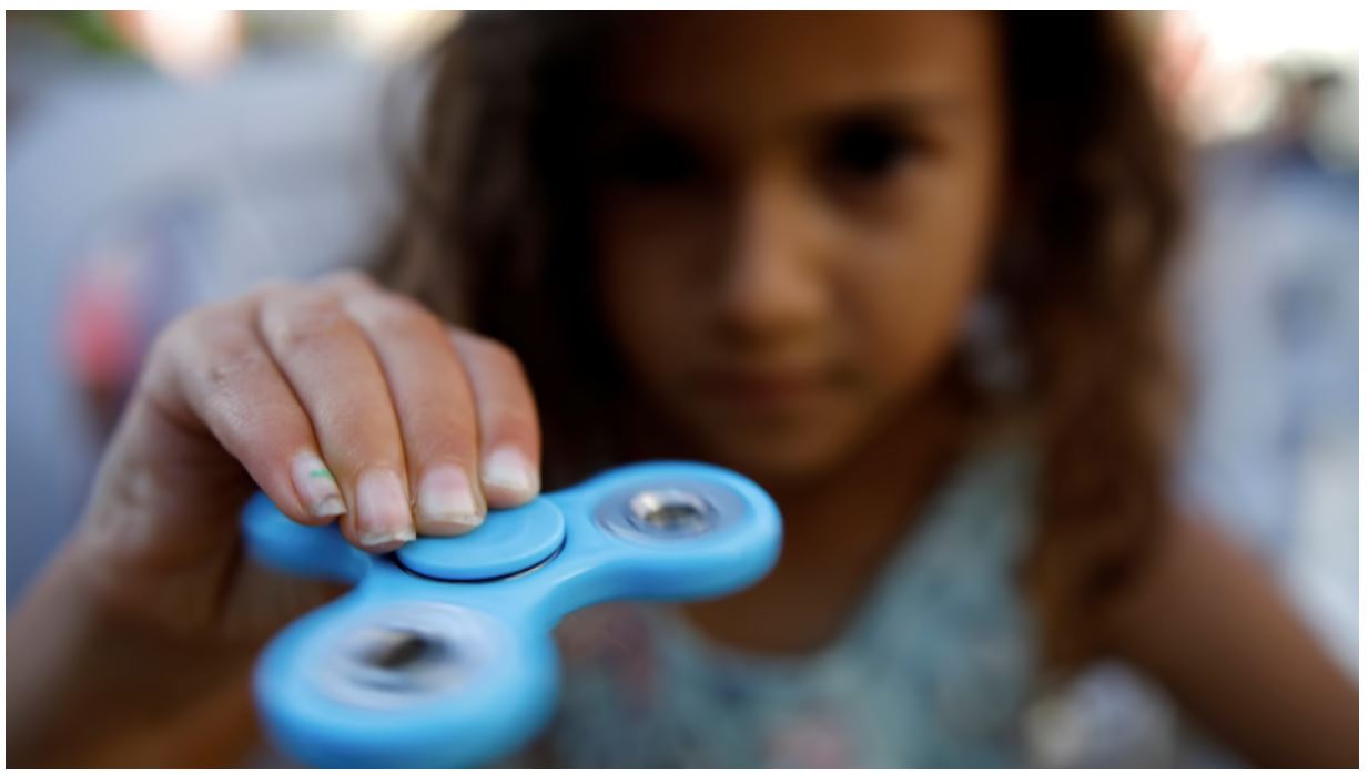 Fidget spinner - dangerous toys in India