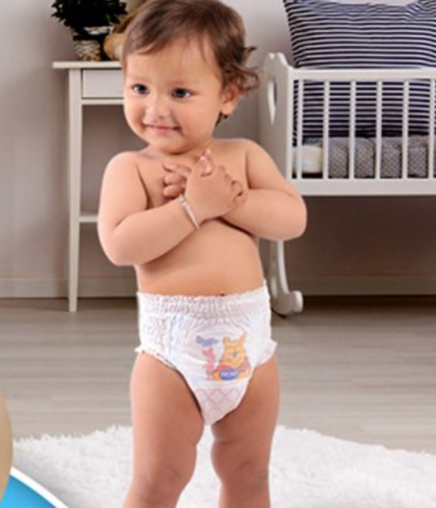 Cute Babies want comfortable Organic disposable diapers