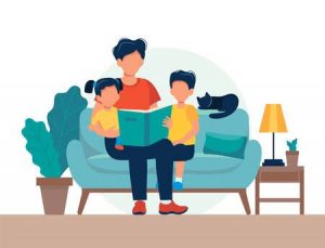 Tips to help children love reading - read along with your children. This would create deeper parent children bonding between you and your kid.