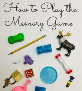 Memory game for kids - activities to help Kids concentrate better